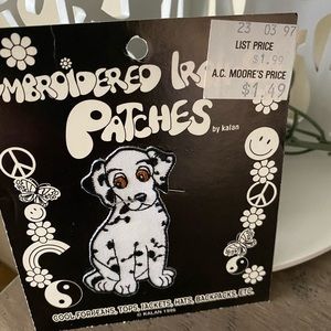 Dalmatian Dog Embroidered Patch